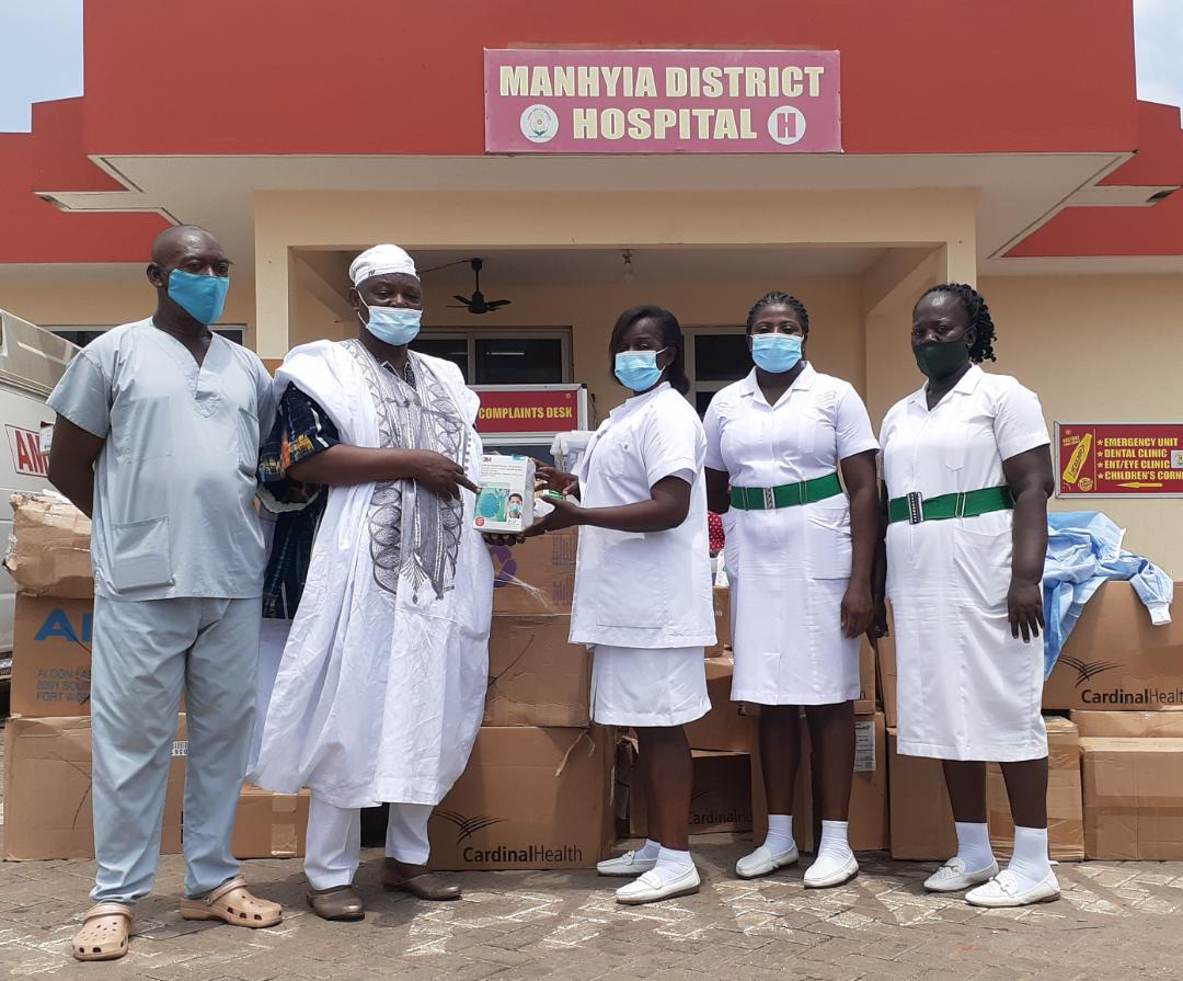 Manhyia government hospital get support | The Publisher Online